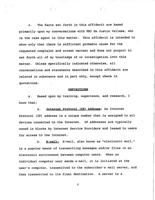 Illustration for article titled The Criminal Complaint Against Michael David Barrett, Alleged Erin Andrews Peeper